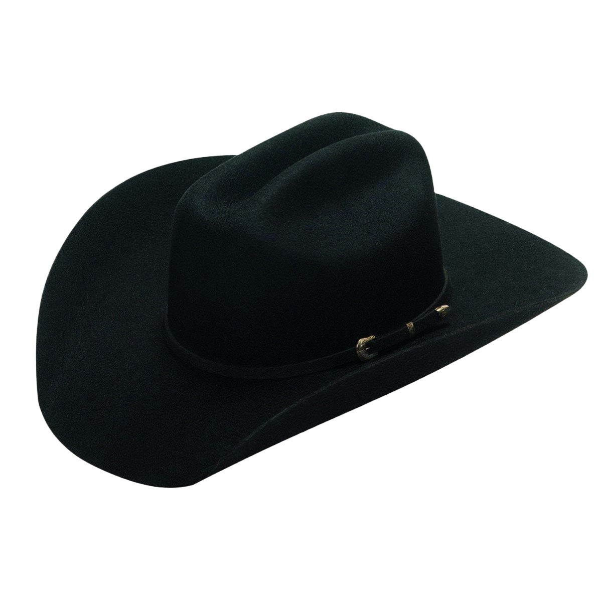 Twister Western Cowboy Hat Gambler Wool Crushable Black 7211801