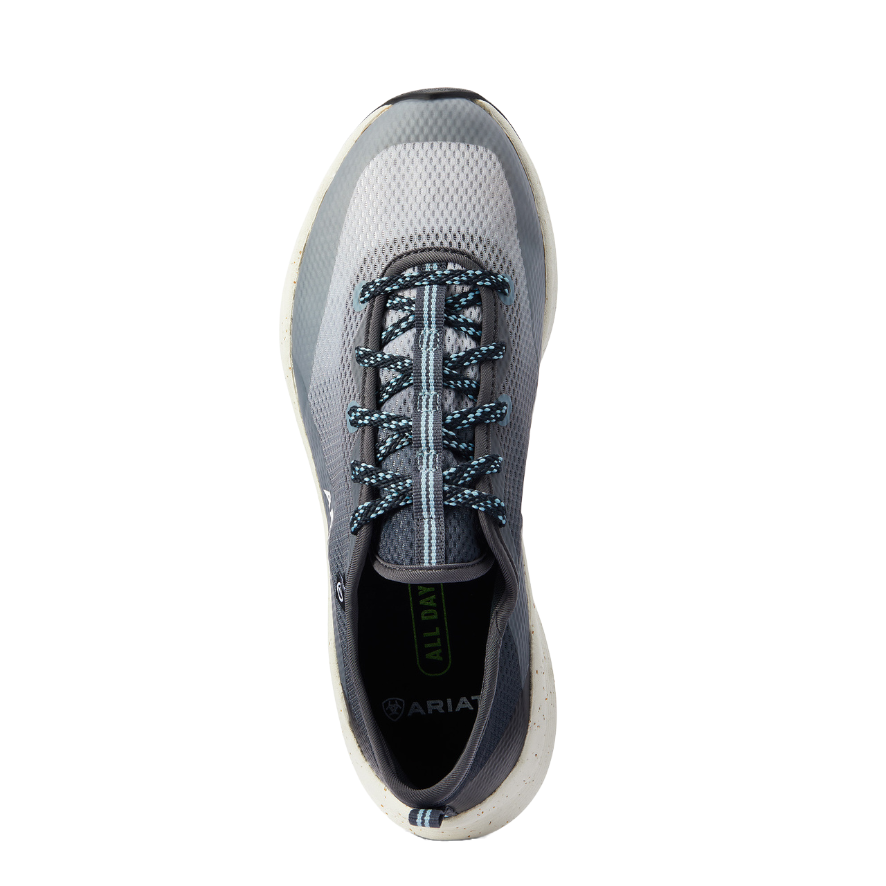 Ariat Ladies Shift Runner Smokey Grey Lace Up Sneakers 10042566