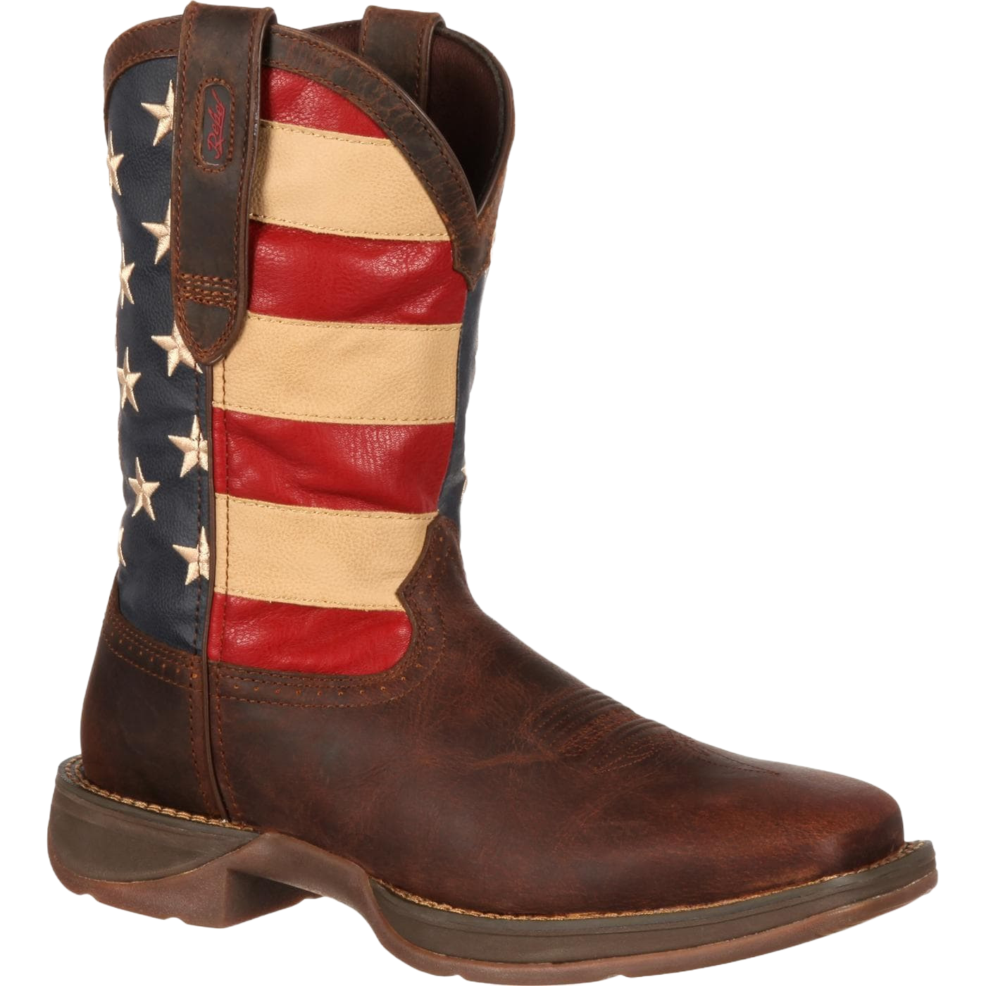 Durango Men’s Rebel Patriotic Pull-On Flag Boots DB5554