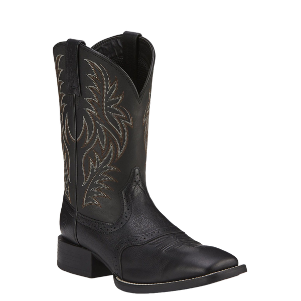 Ariat men's sport square toe western boots on sale