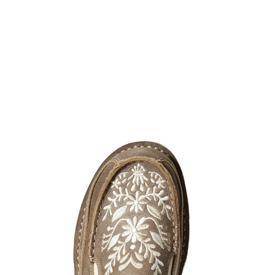 Ariat® Ladies Brown Bomber Embroidered Cruiser Shoe 10034098