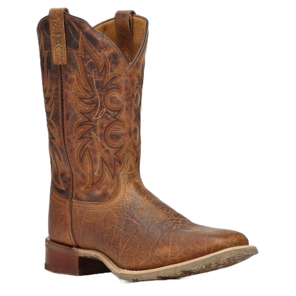 Laredo Men's Rancher Rust Stockman Square Toe Western Boots 7835