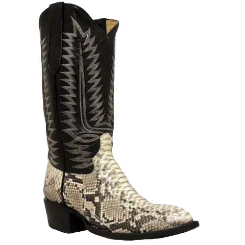 Cowtown Men's Back Cut Python Exotic Boots W808
