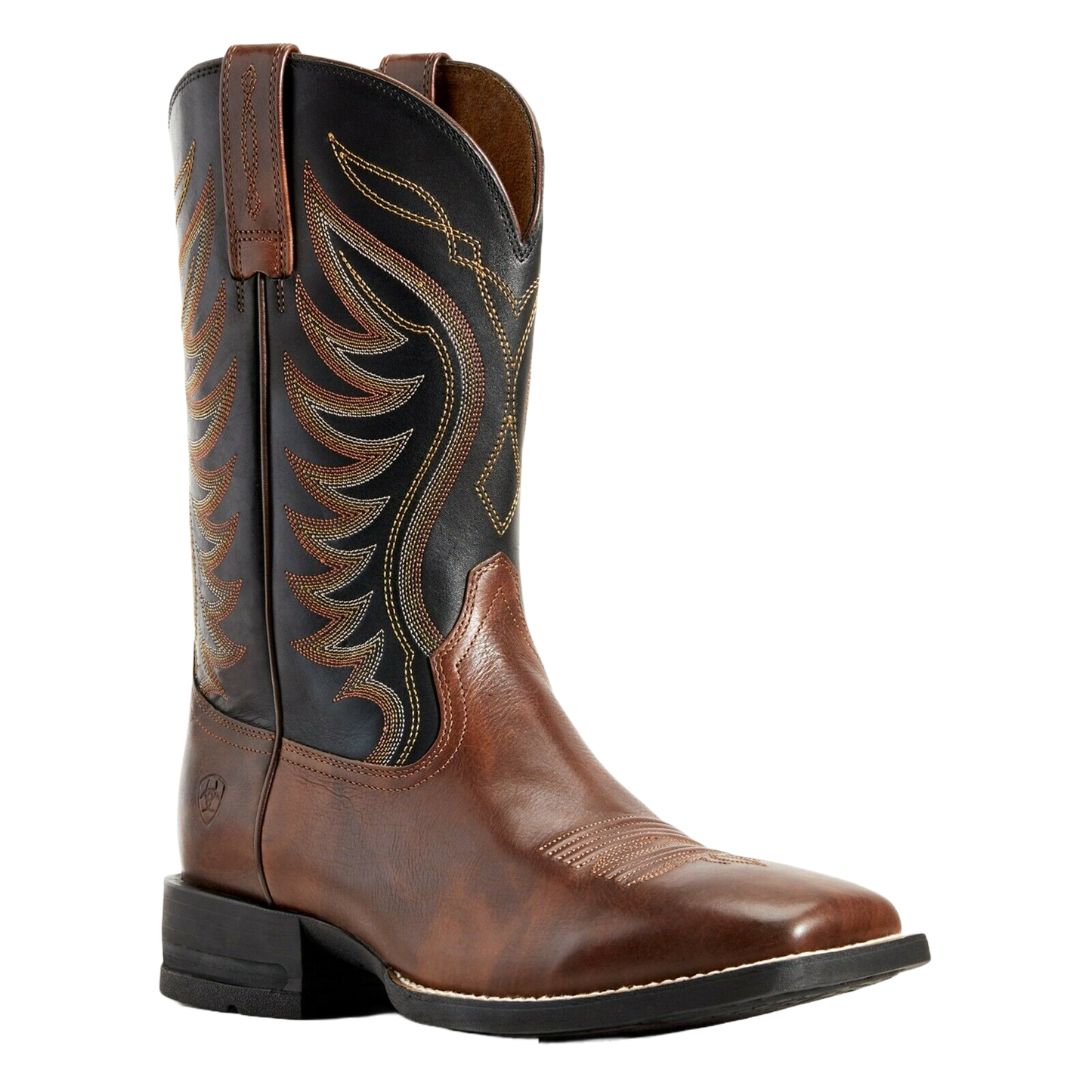 Ariat Men s Red Brown Black AMOS Hand Stand Boot 10029689