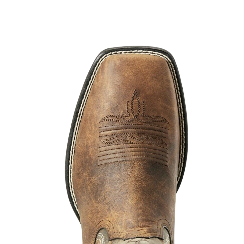 Ariat Men's Sorrel Crunch & Army Green Amos Boots 10029688