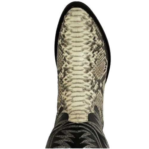 Cowtown Men’s Back Cut Python Exotic Boots W808