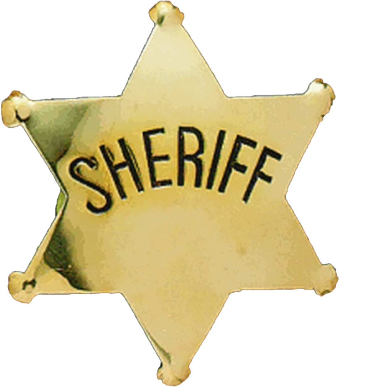 M&F Western Children's Gold Sheriff Badge 2820435