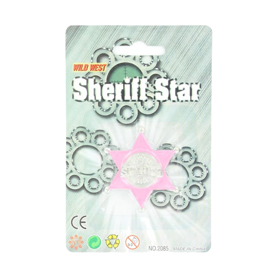 M&F Pink Sheriff Star Children's Toy 50556