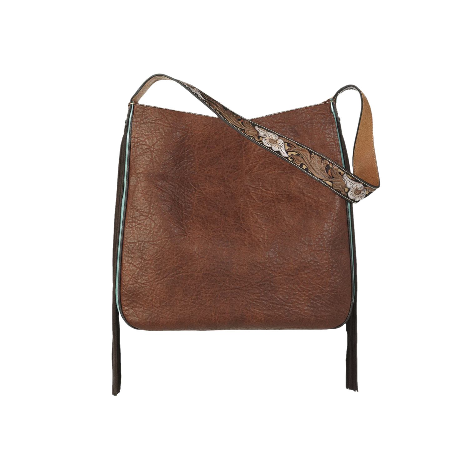 Nocona Ladies Jean Concealed Carry Brown Leather Shoulder Bag N770007802