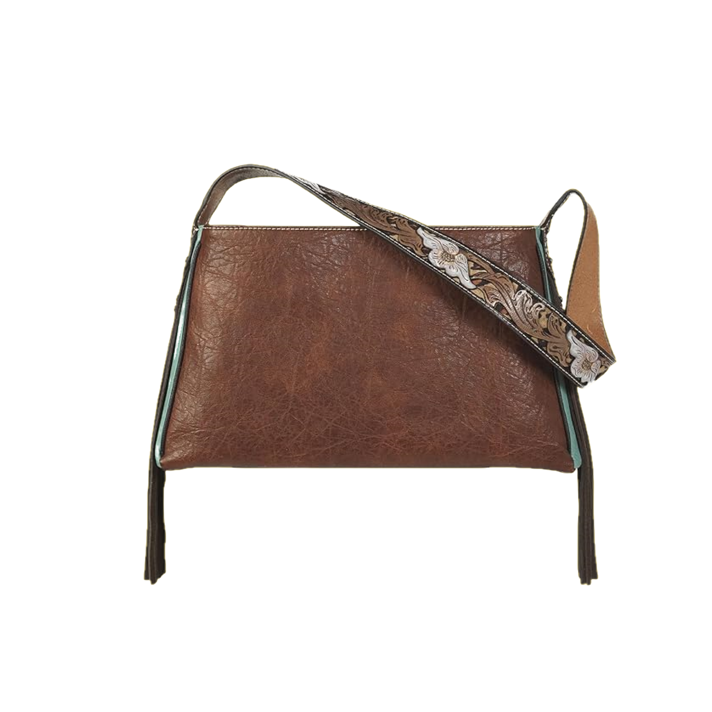 Nocona Ladies Jean Concealed Carry Brown Leather Satchel Bag N770008302