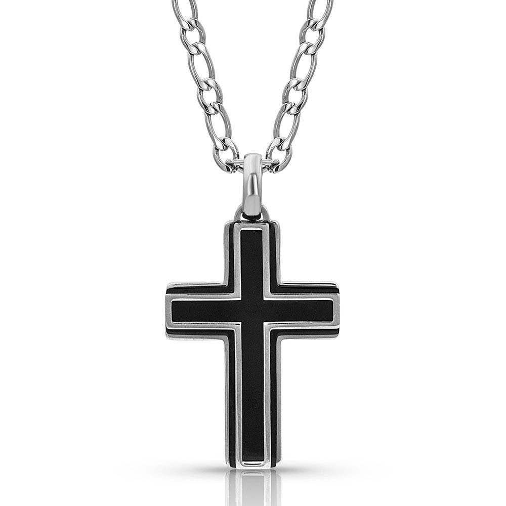 Montana Silversmiths Boldly In Faith Cross Necklace NC3577