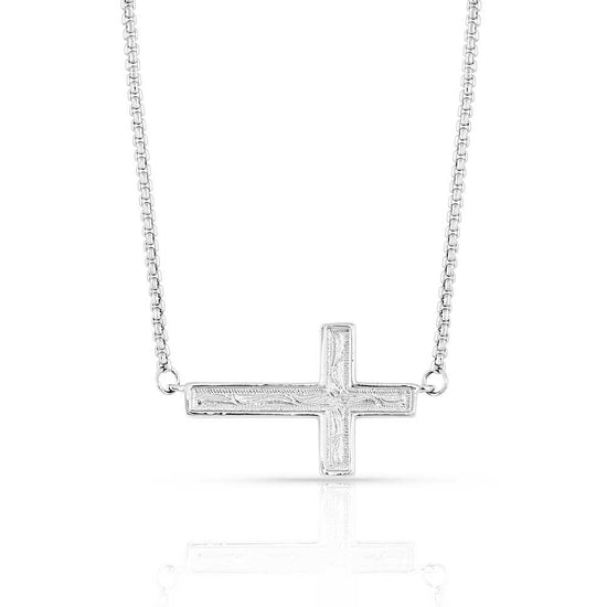 Montana Silversmiths® Legends Color Cross Necklace NC5094