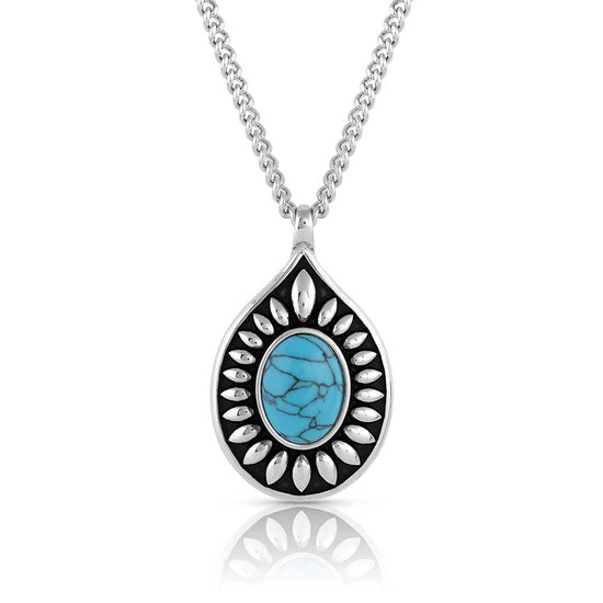 Montana Silversmiths® Intuition Turquoise Necklace NC5130