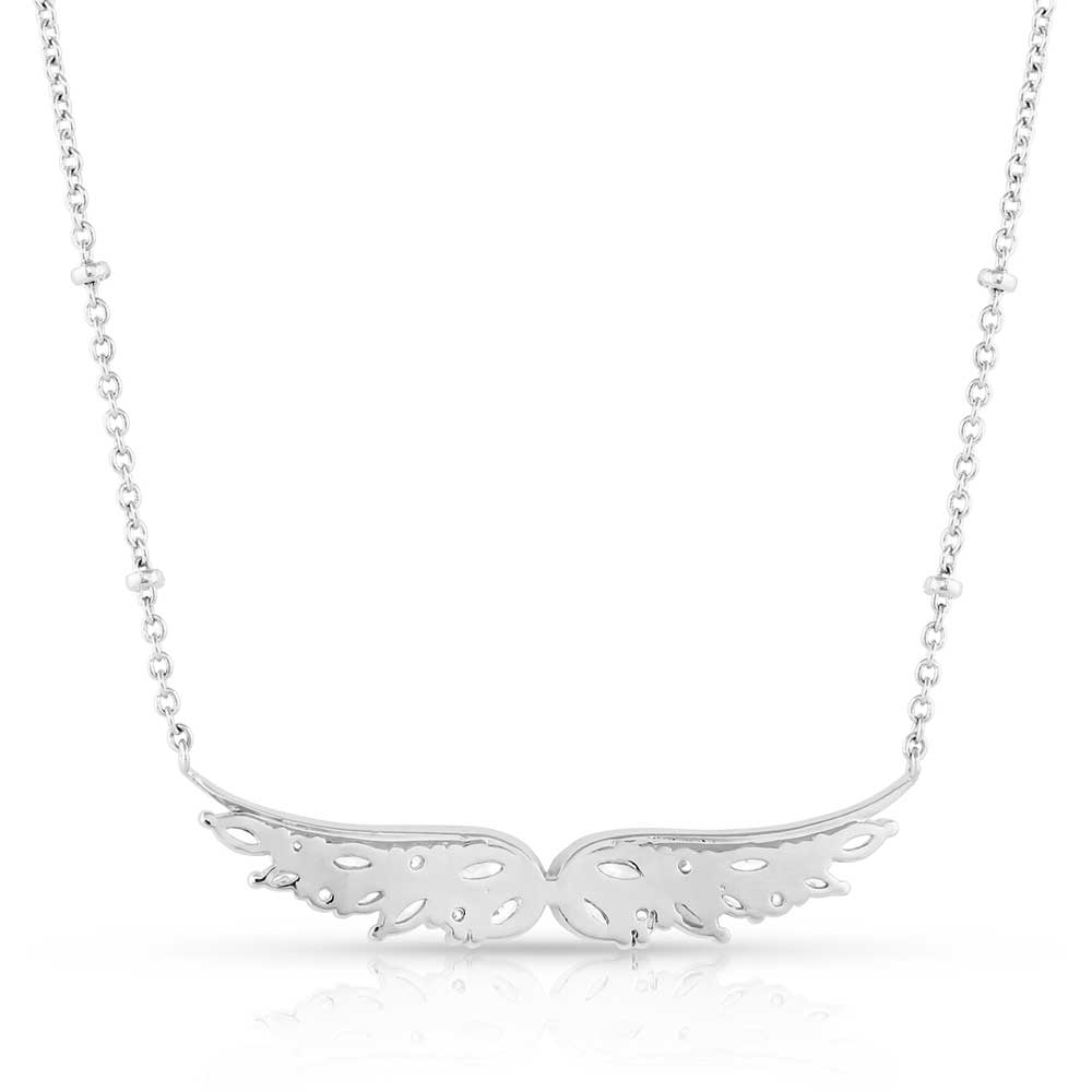 Montana Silversmiths® Guardian Wings Crystal Necklace NC5347