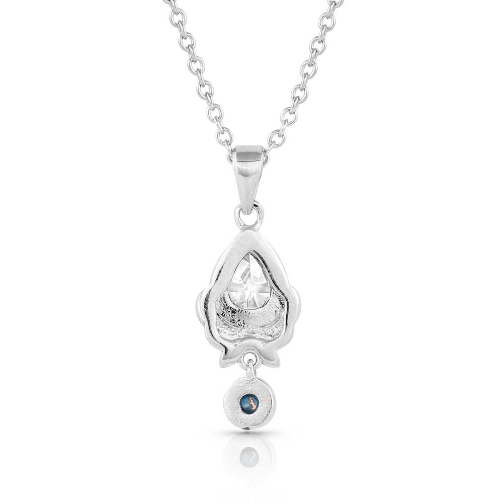 Montana Silversmiths® Western Zen Crystal Turquoise Necklace NC5386