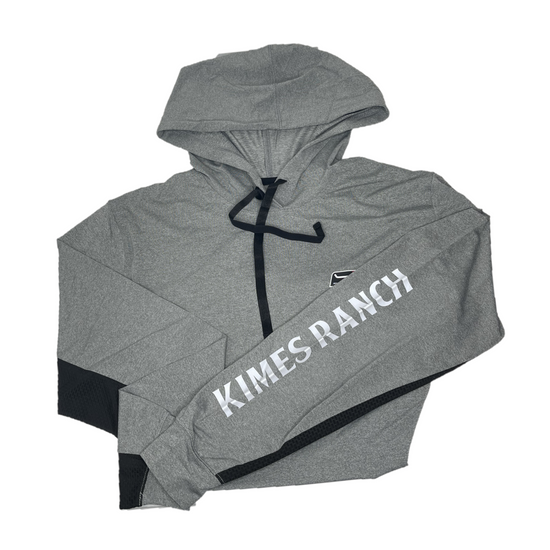 Kimes Ranch® Men's Ninja Hood Tech Charcoal Heather T-Shirt NNJA-CH