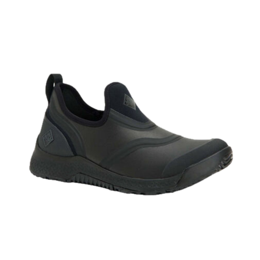 Muck Men's Outscape Low Black Waterproof Slip On Shoes OSS001