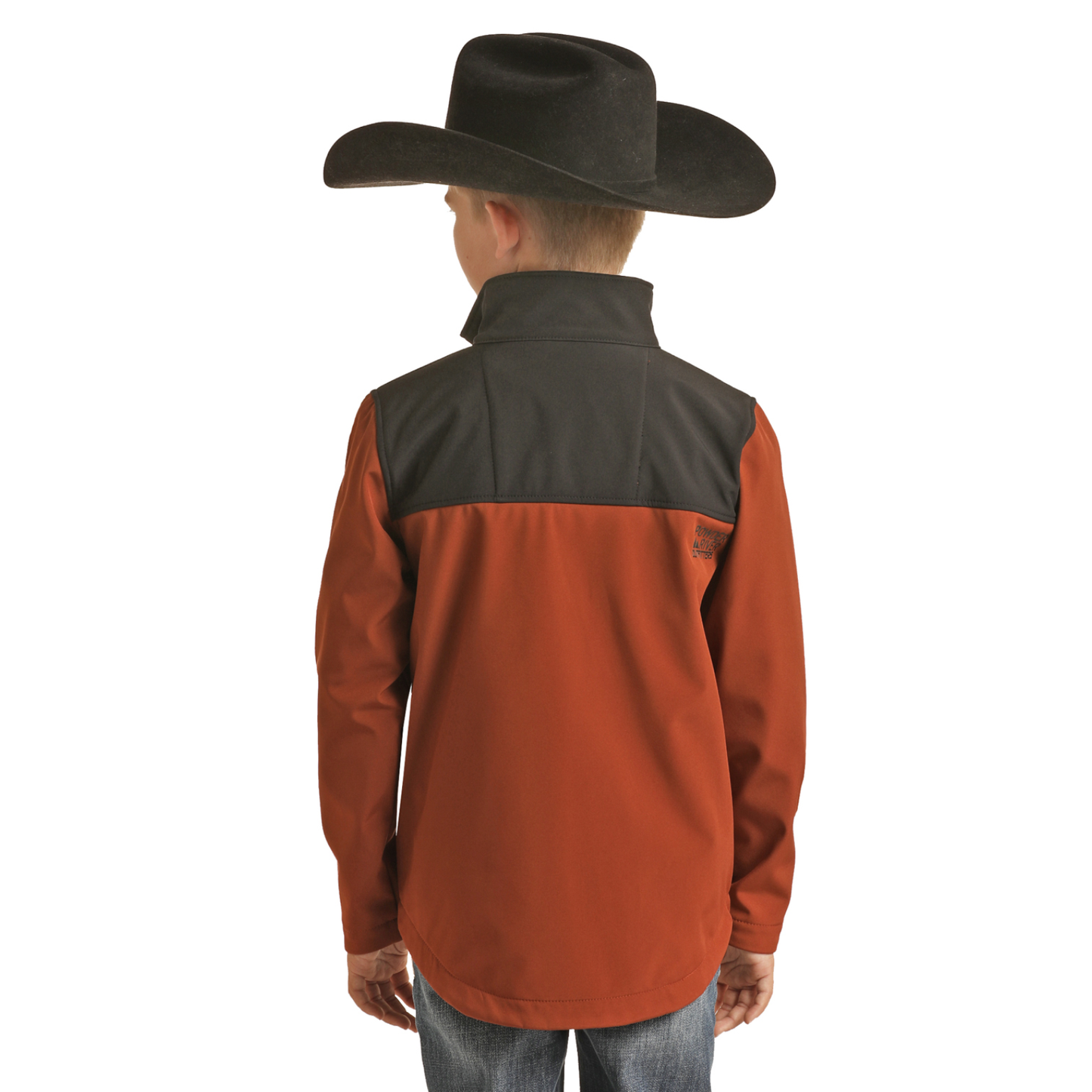 Powder River Outfitters® Children's Rust Softshell Jacket PRKO92RZY8-90