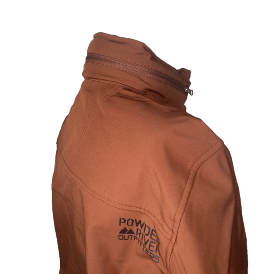 Powder River By Panhandle® Men's Softshell Rust Jacket PRMO92RZYC-90