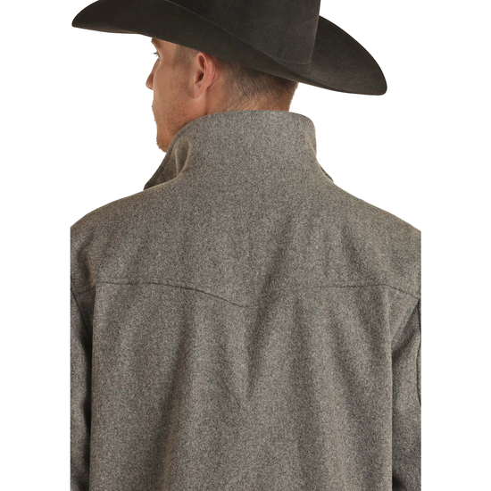 Powder River Outfitters® Men's Wool Coat Jacket PRMO92RZZA-02