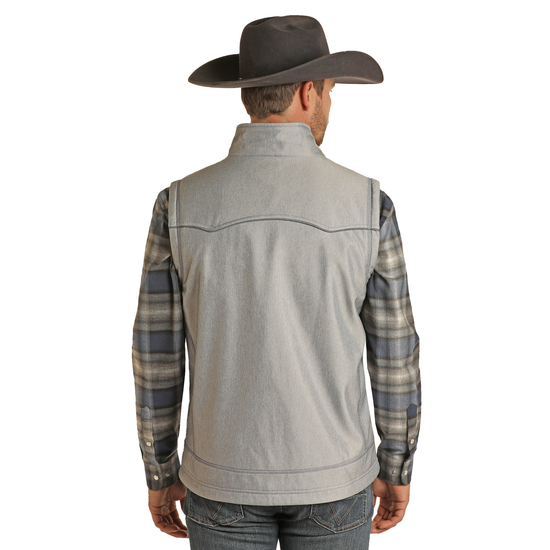 Powder River Outfitters® Men's Rodeo Conceal Carry Vest PRMO98RZYB-46