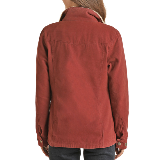 Panhandle® Ladies Cotton Military Red Wine Jacket PRWO92RZYO-63