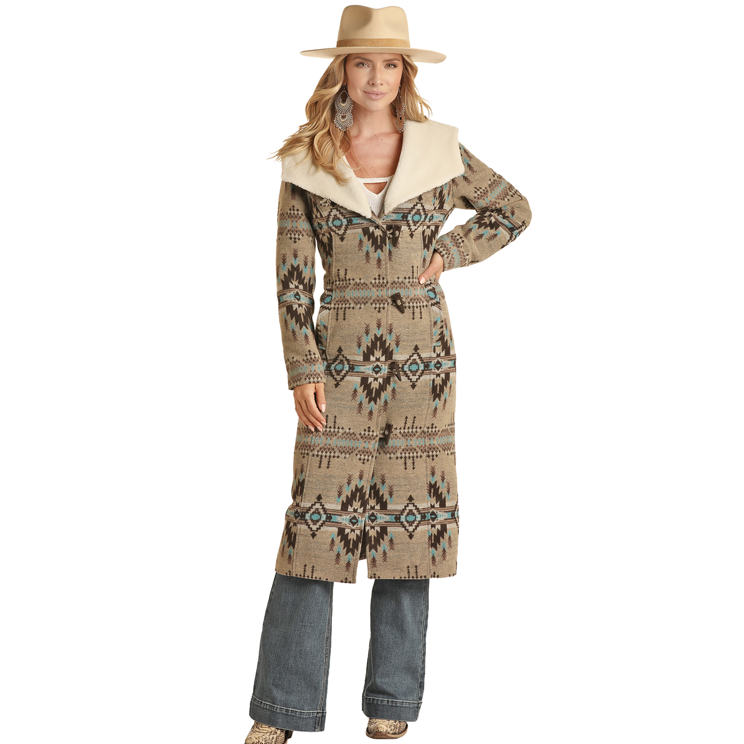 Aztec 2024 wool coat