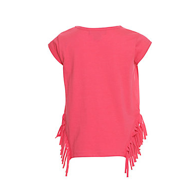 Rock & Roll® Girls Let's Rodeo Aztec Hot Pink Graphic T-shirt G3T3345