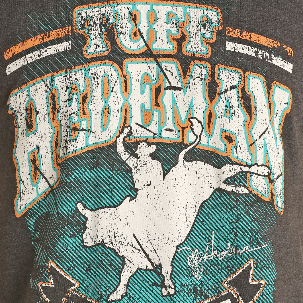Rock & Roll Denim Men's Bull Rider Graphic Short Sleeve T-Shirt R9T5532