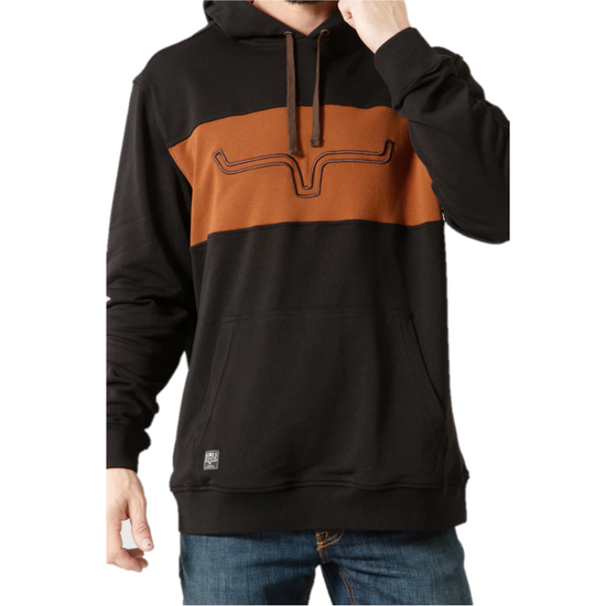Kimes Ranch Men's Ripon Black Logo Hoodie RIPON-BLK
