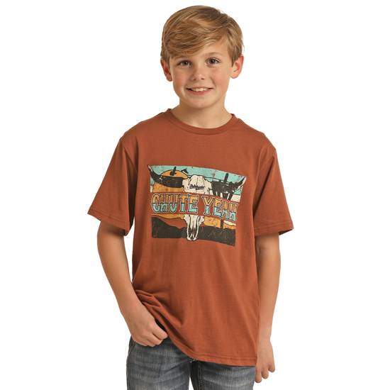 Rock & Roll® Youth Boy's "Chute Yeah" Graphic T-Shirt RRBT21R06A-90