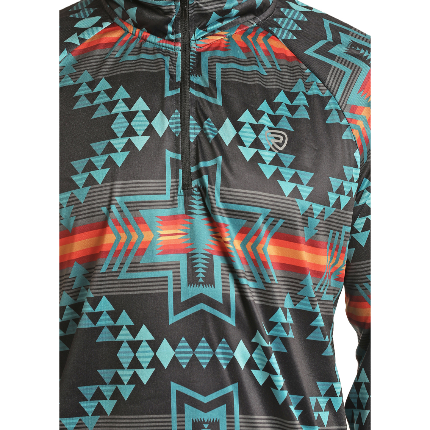 Rock & Roll® Men's Multi Color Aztec Print Pullover RRMT91R06L-99