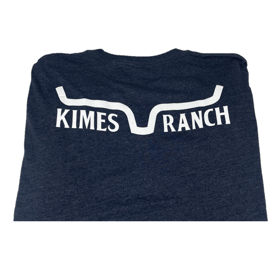 Kimes Ranch® Men's Logo Ranch Midnight Navy Graphic T-Shirt RT-NVY