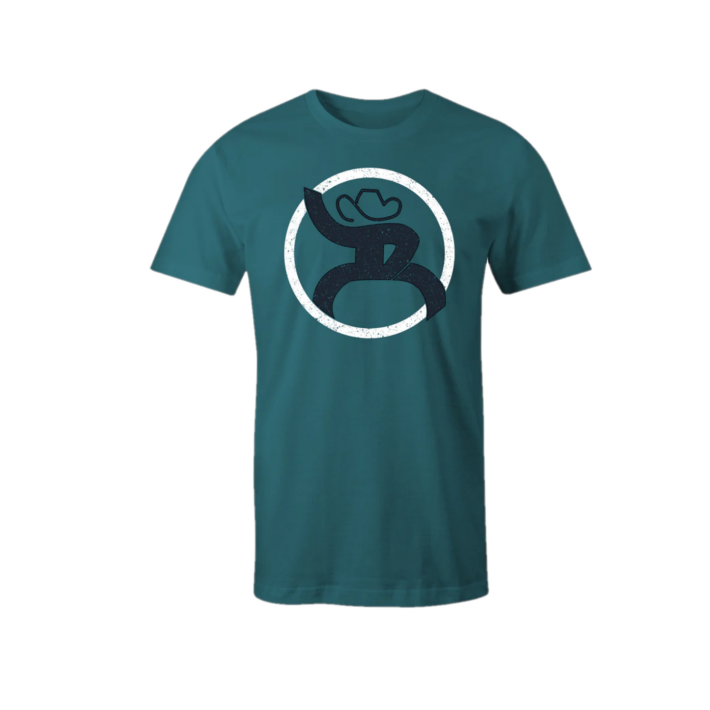 Hooey Men's Roughy 2.0 Teal Heather T-Shirt RT1516TL