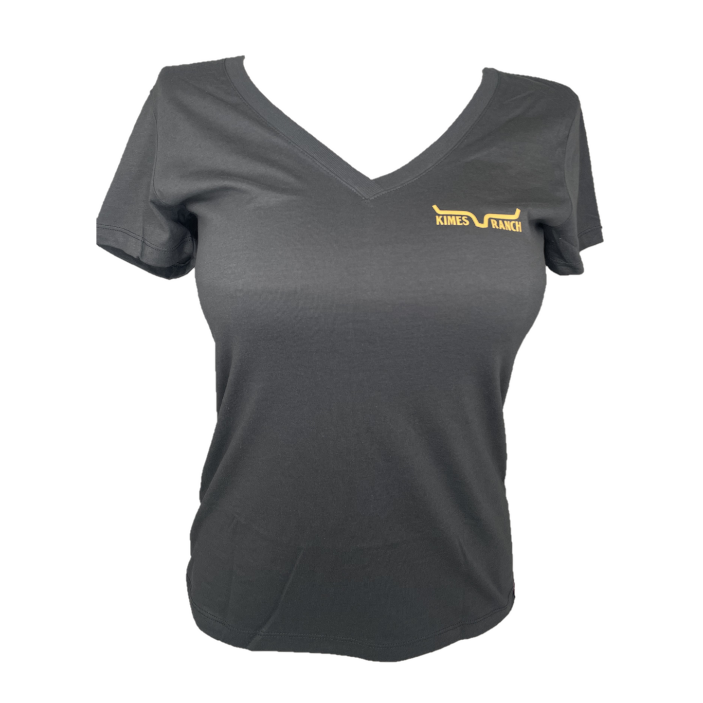 Kimes Ranch® Ladies Logo Ranch Dark Grey Graphic T-Shirt RVN-DKGY