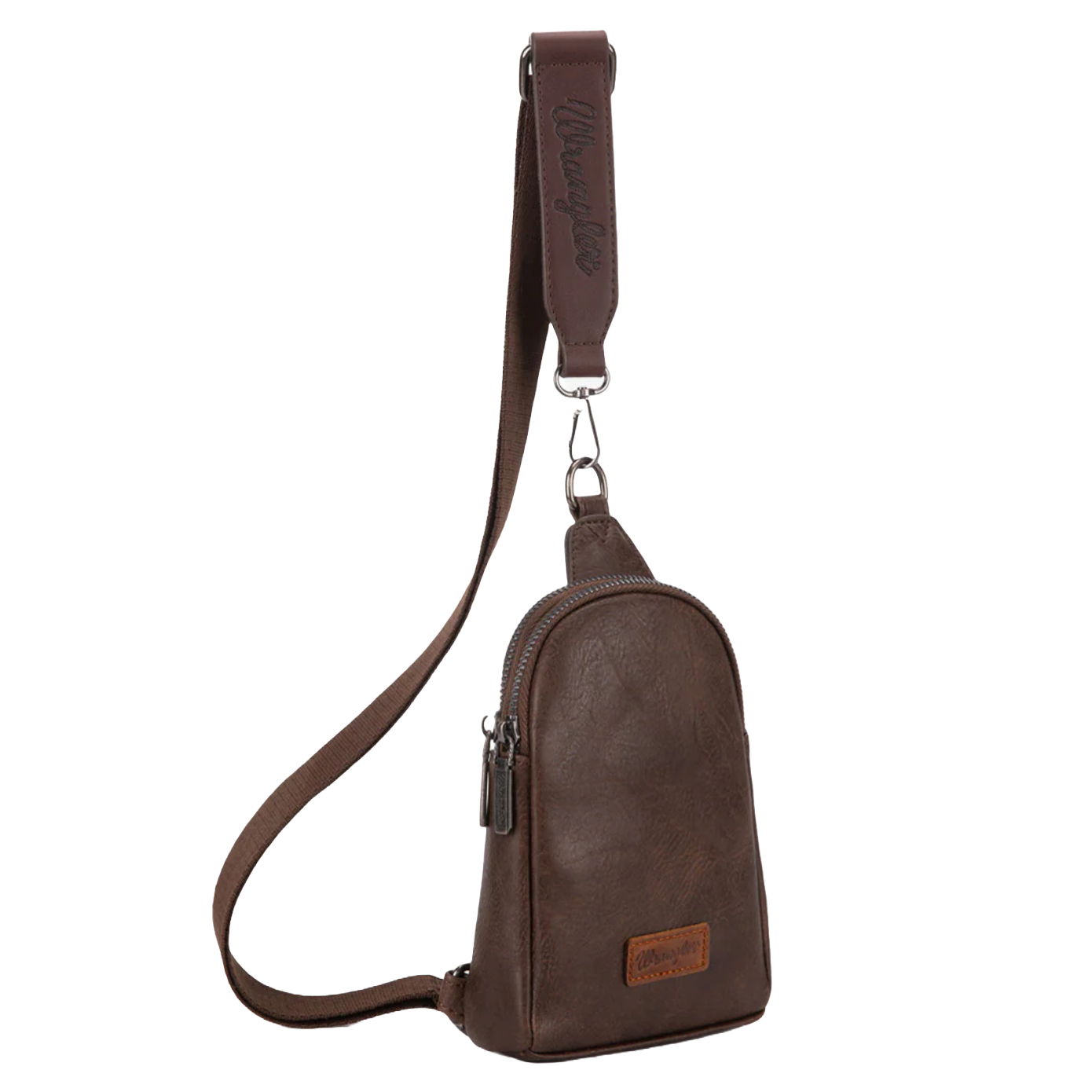 Wrangler Ladies Coffee Brown Sling Crossbody Bag WG87-210CF
