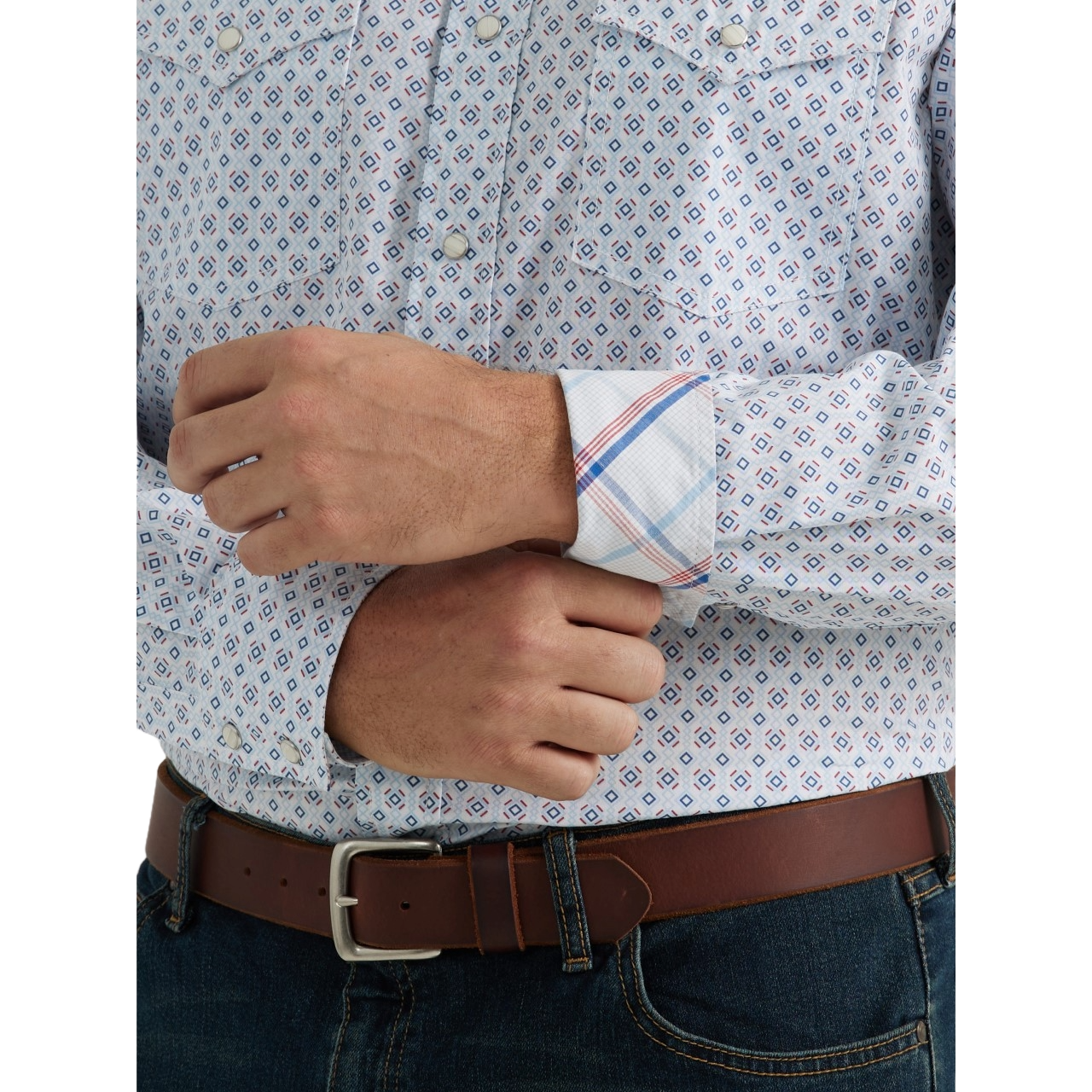 Wrangler Men's 20X Advanced Comfort Long Sleeve Snap Shirt 112346040