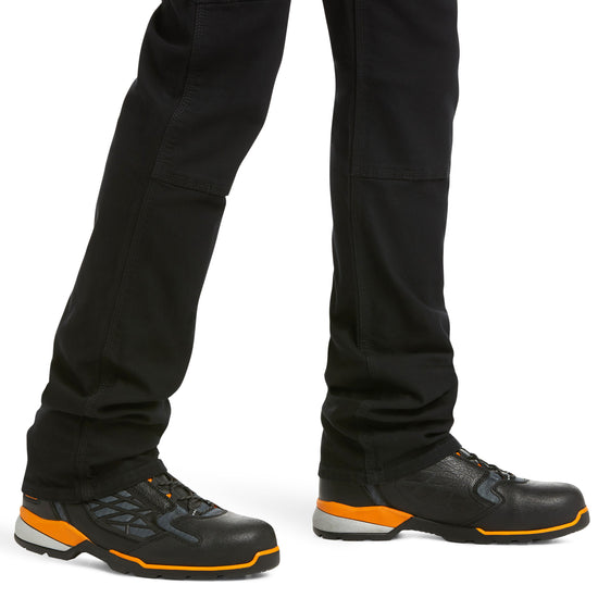 Ariat Men's Rebar M4 DuraStretch Black Stackable Straight Leg Pants 10030231
