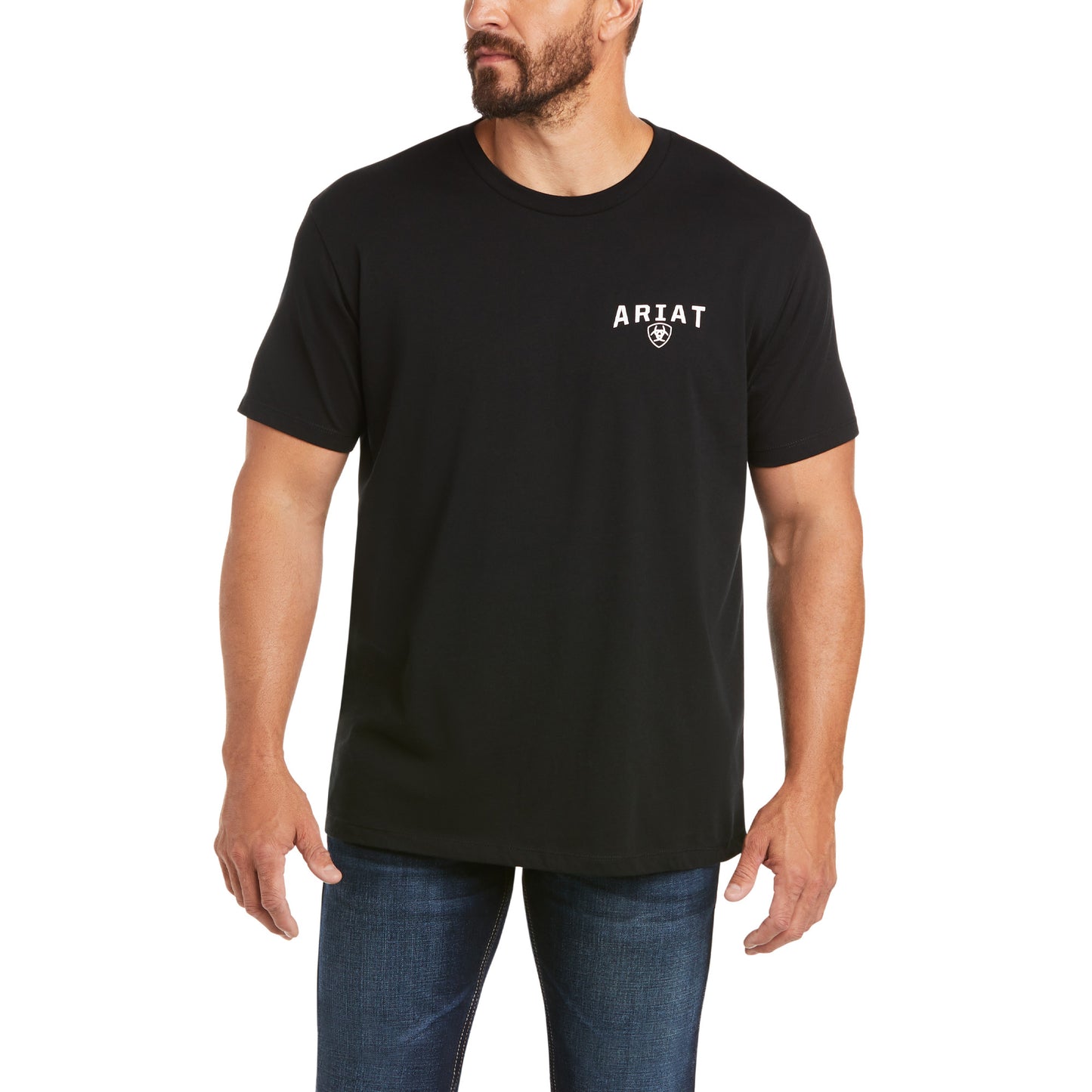 Ariat® Mens Black 93 Liberty Short Sleeve T-Shirt 10035630
