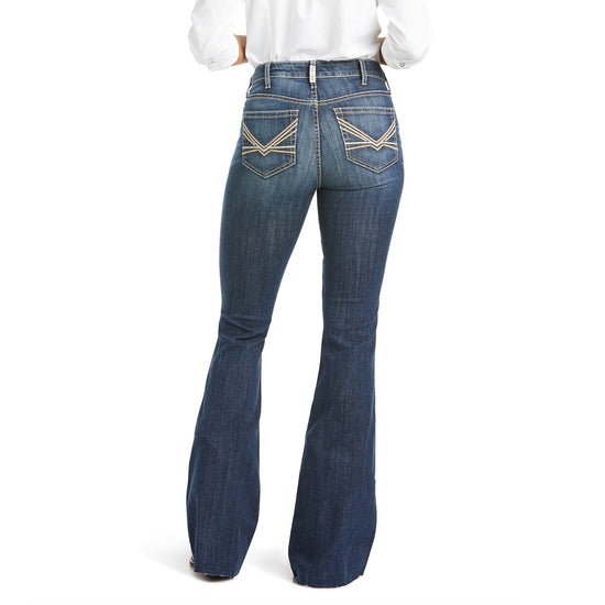 Ariat Ladies REAL Laila High Rise Flare Jeans 10036097