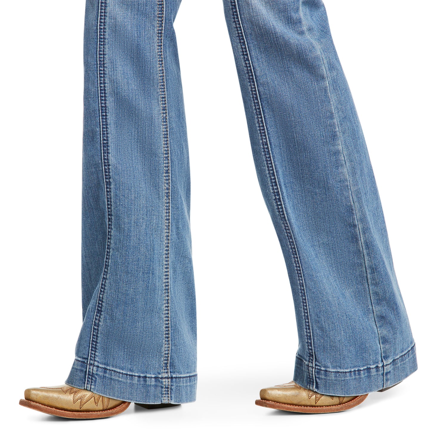 Ariat Ladies Rylee Slim Trouser Wide Leg Jeans 10036100