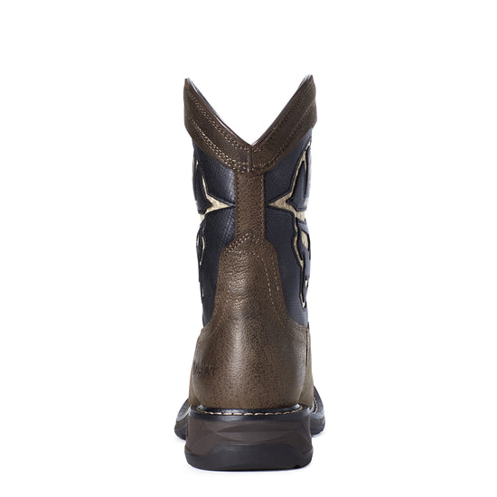 Ariat Youth Boy's Workhog XT VentTEK Bold Iron Brown Boots 10035885