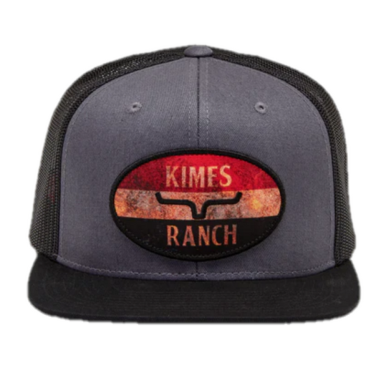 Kimes Ranch® Unisex American Standard Charcoal Trucker Hat 505393