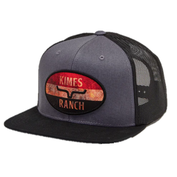 Kimes Ranch® Unisex American Standard Charcoal Trucker Hat 505393