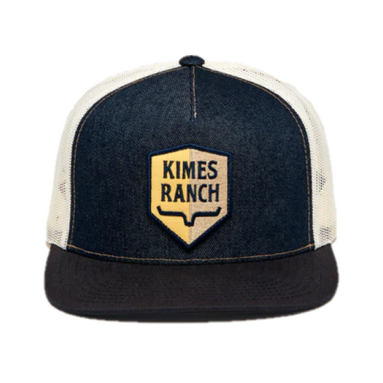 Kimes Ranch® Unisex Jack Trucker Denim Cap S22-102004
