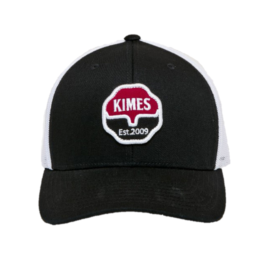 Kimes Ranch® Unisex Black Notary Logo Patch Trucker Cap S22-142002