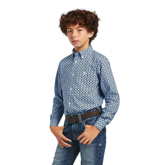 Ariat® Youth Boy's Farhan Classic Windsurfer Button Up Shirt 10040738