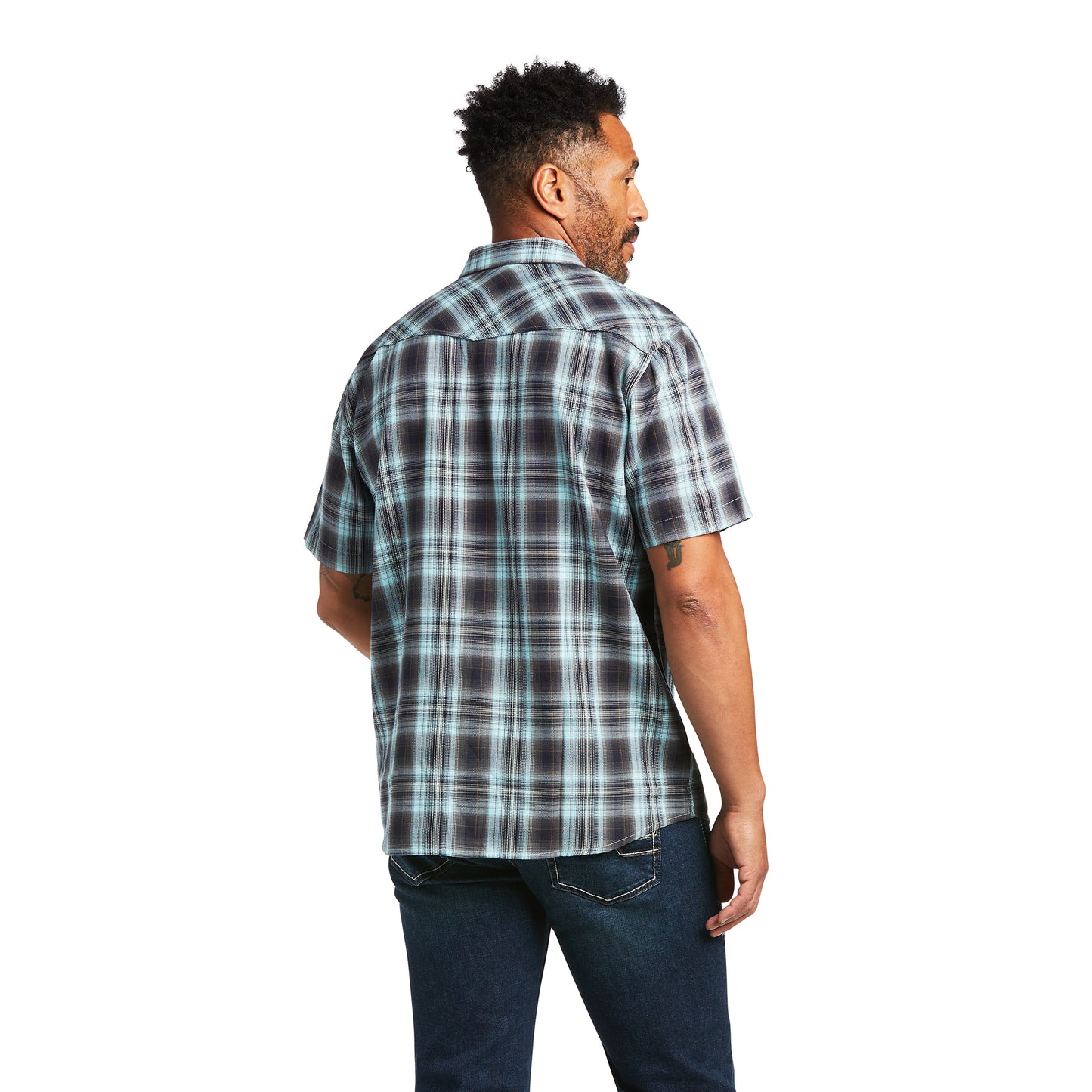 Ariat® Men's Henrick Retro Day Dream Short Sleeve Snap Shirt 10039275