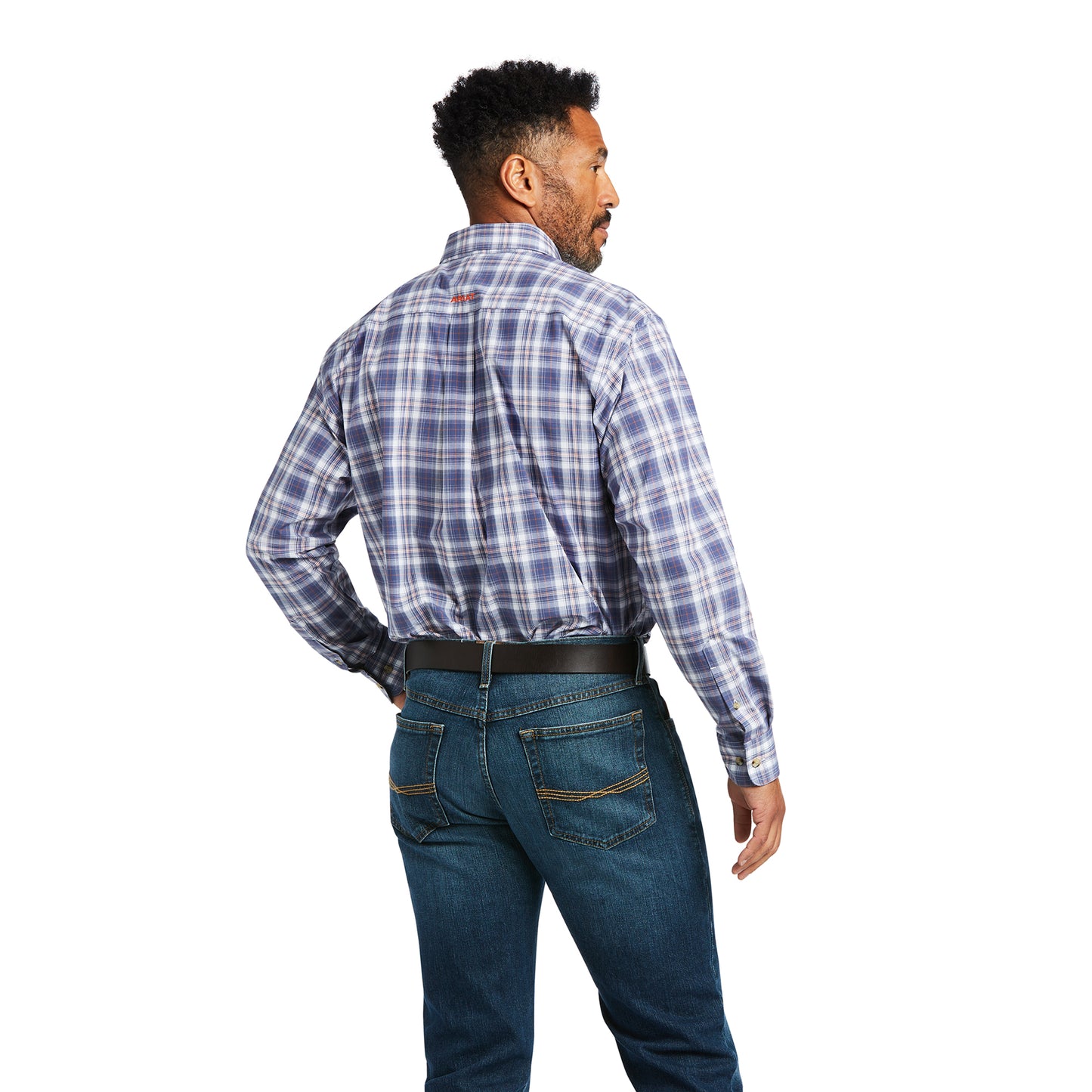 Ariat® Men's Pro Diego Classic Blue Indigo Long Sleeve Shirt 10039303