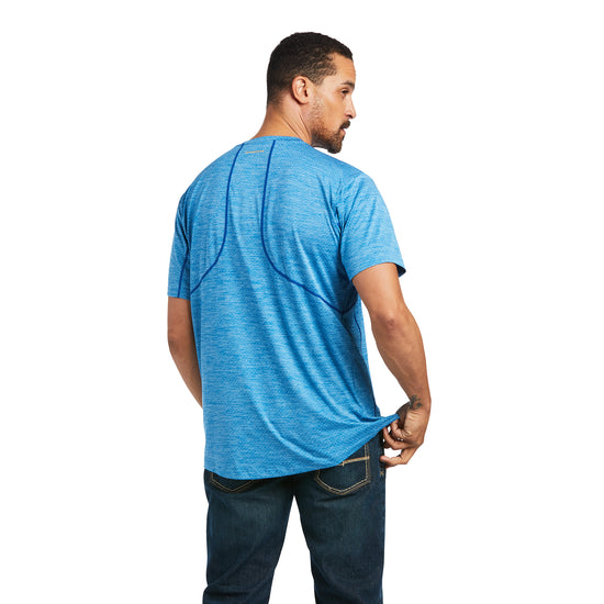 Ariat® Men's Rebar Deep Water Evolution Athletic Fit T-Shirt 10039173